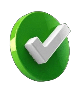 green check transparent