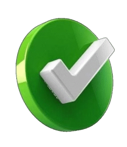 green check transparent